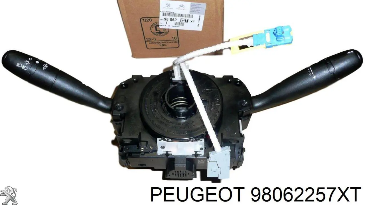 Comprar 98062257XT Peugeot/Citroen Conmutador izquierdo de la columna de dirección