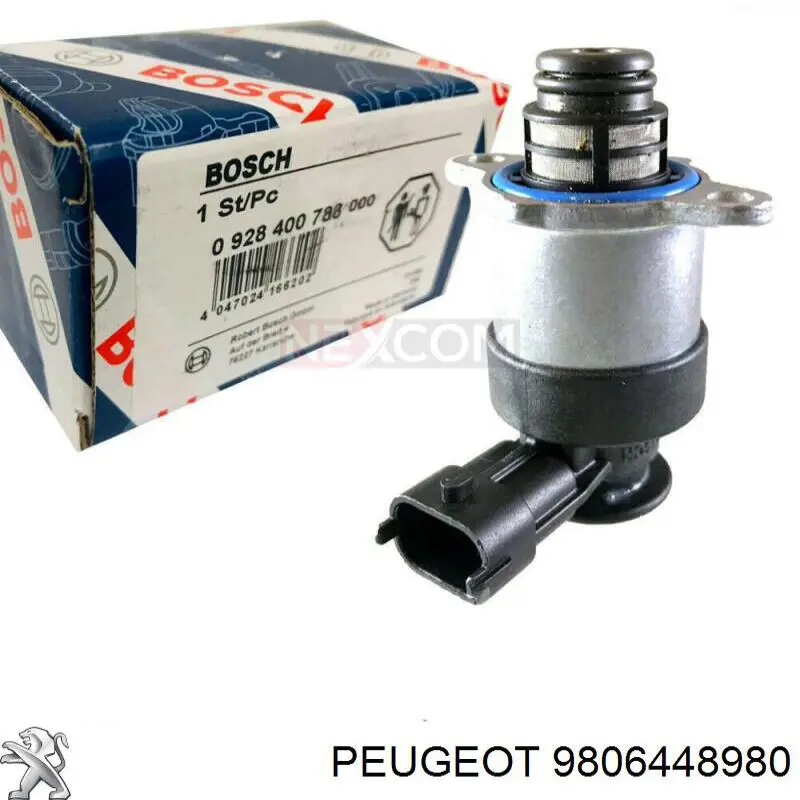 9806448980 Peugeot/Citroen válvula reguladora de presión common-rail-system