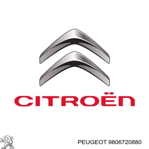 9806720880 Peugeot/Citroen tubo intercooler superior