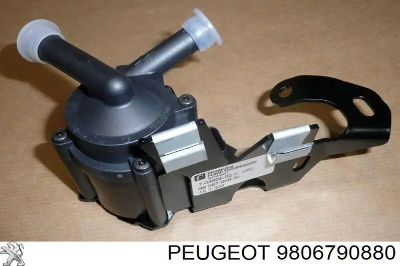 9806790880 Peugeot/Citroen Bomba de agua eléctrica auxiliar