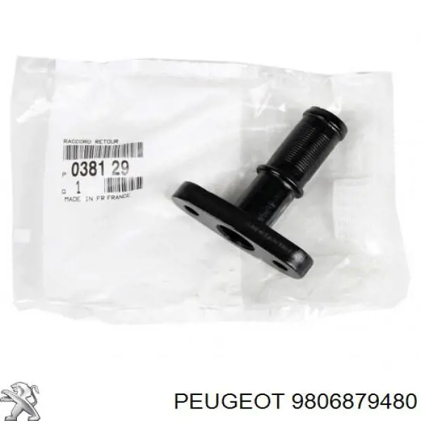 Tubo de suministro de aceite a la turbina Peugeot/Citroen 9806879480 precio, desde 38,53 EUR