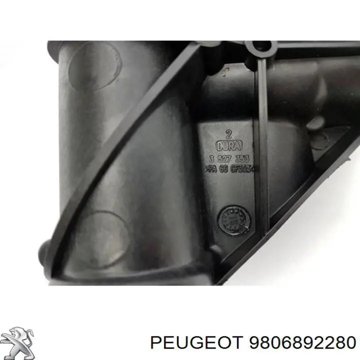 9806892280 Peugeot/Citroen Cable de accionamiento del embrague