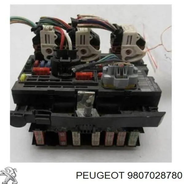 9807028780 Peugeot/Citroen caja de fusibles