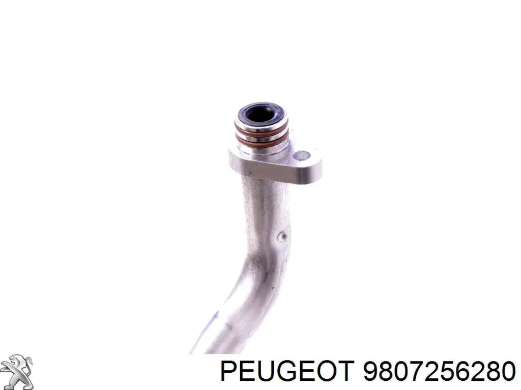 Tubería de baja / alta presión, aire acondicionado, de evaporador a compresor PEUGEOT 9807256280