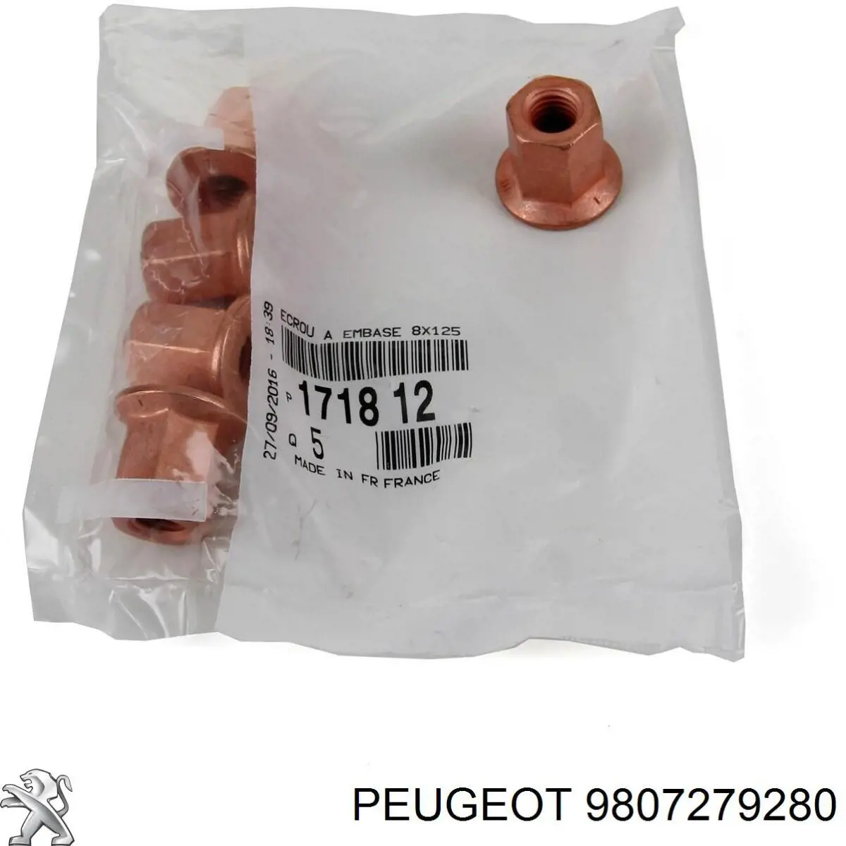 Junta delantera del filtro de partículas Peugeot/Citroen 9807279280 precio, desde 2,37 EUR