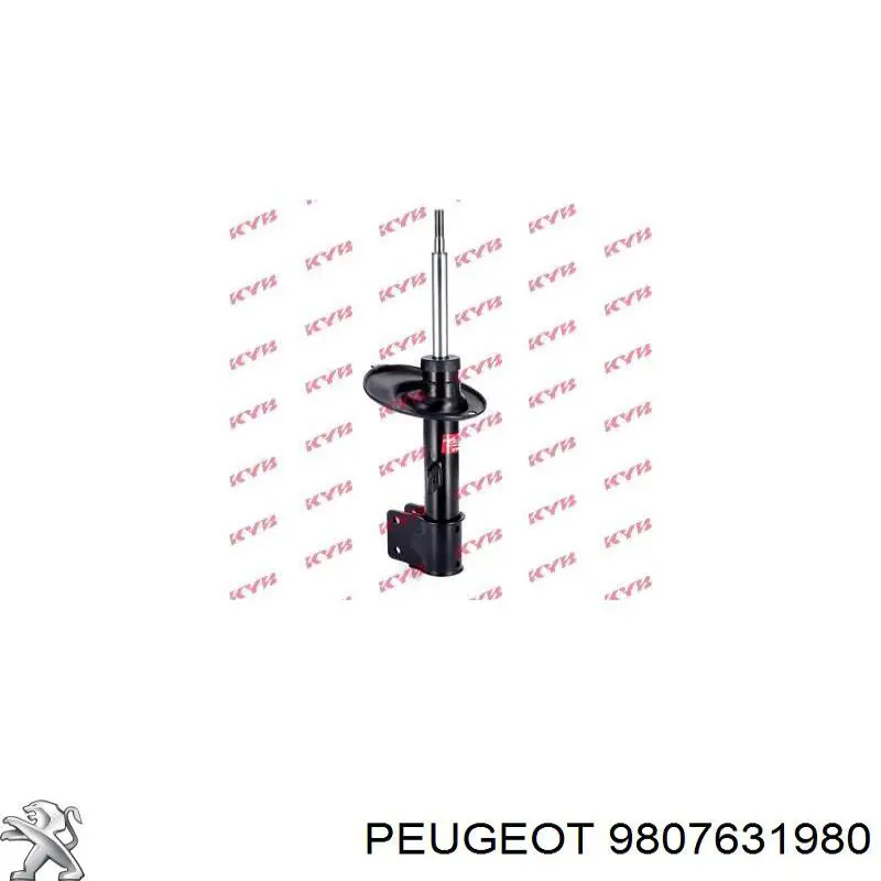 Amortiguador delantero izquierdo Peugeot/Citroen 9807631980 precio, desde 78,41 EUR