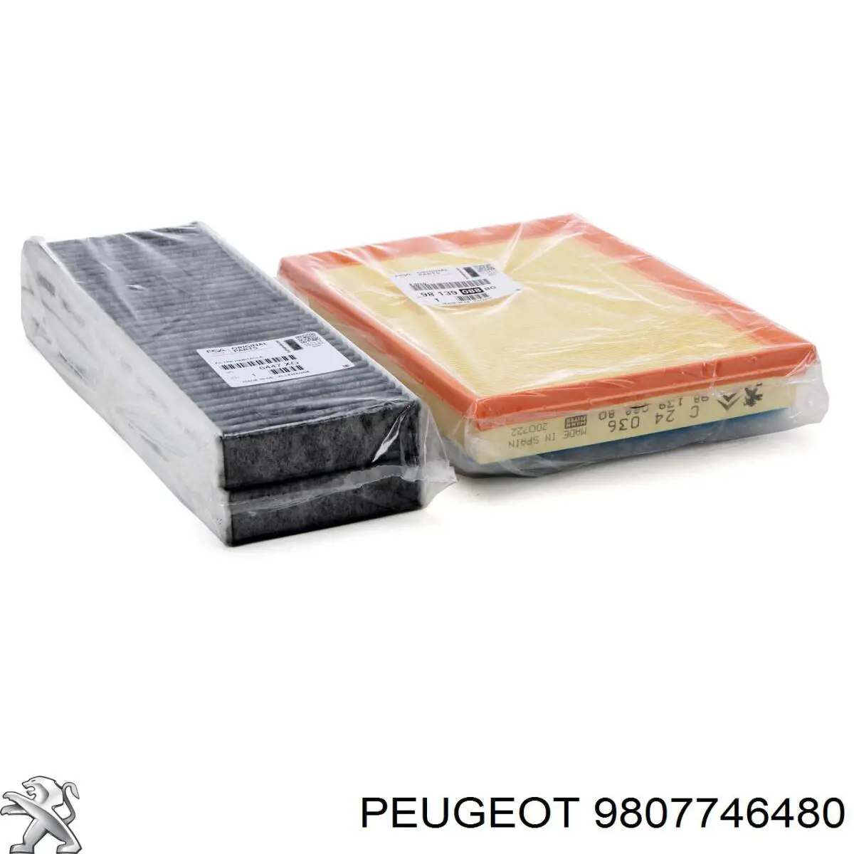 9807746480 Peugeot/Citroen filtro habitáculo