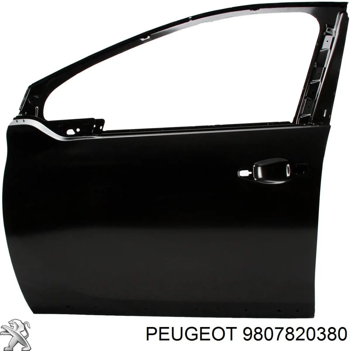 Puerta delantera derecha 9807820380 Peugeot/Citroen