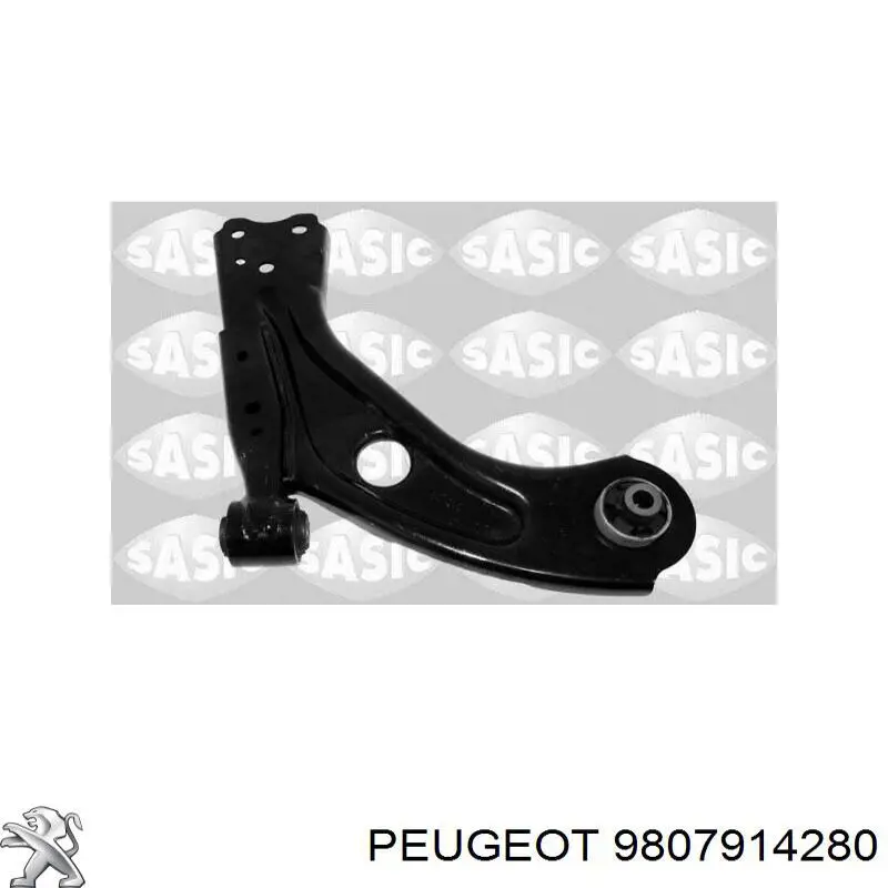9807914280 Peugeot/Citroen Brazo inferior izquierdo de la suspensión delantera