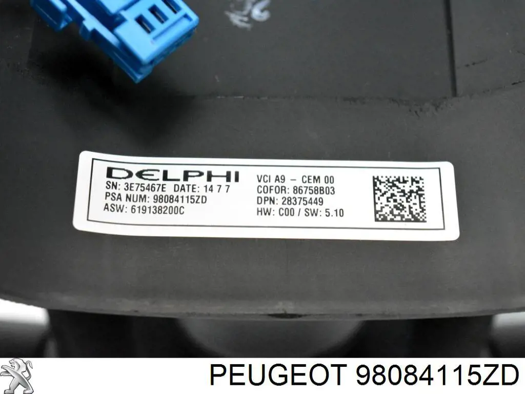 Interruptores del volante para Peugeot 208 