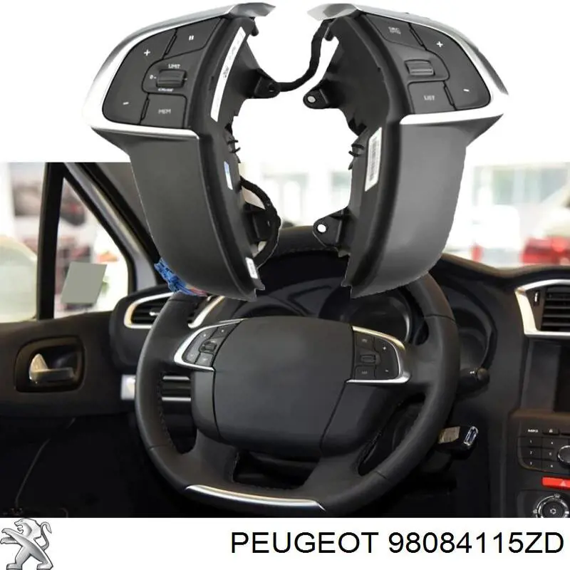 Comprar 98084115ZD Peugeot/Citroen Módulo de interruptores del volante