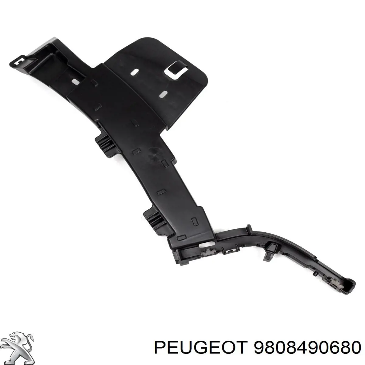 Soporte central del parachoques delantero 9808490680 Fiat/Alfa/Lancia