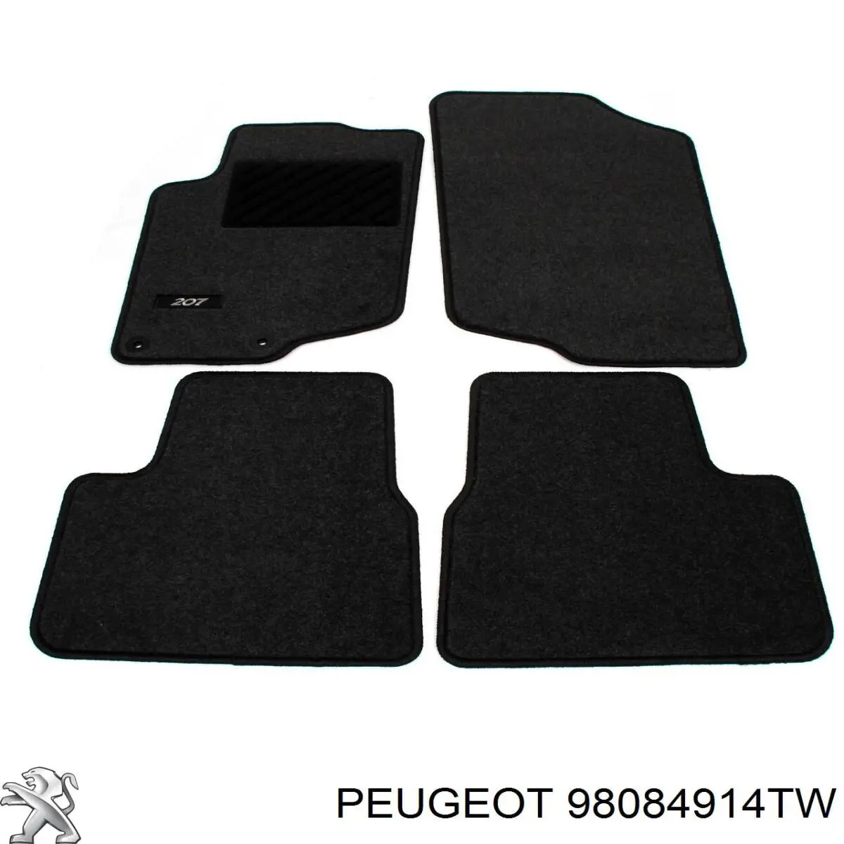 98084914TW Peugeot/Citroen Cubierta de la Llanta