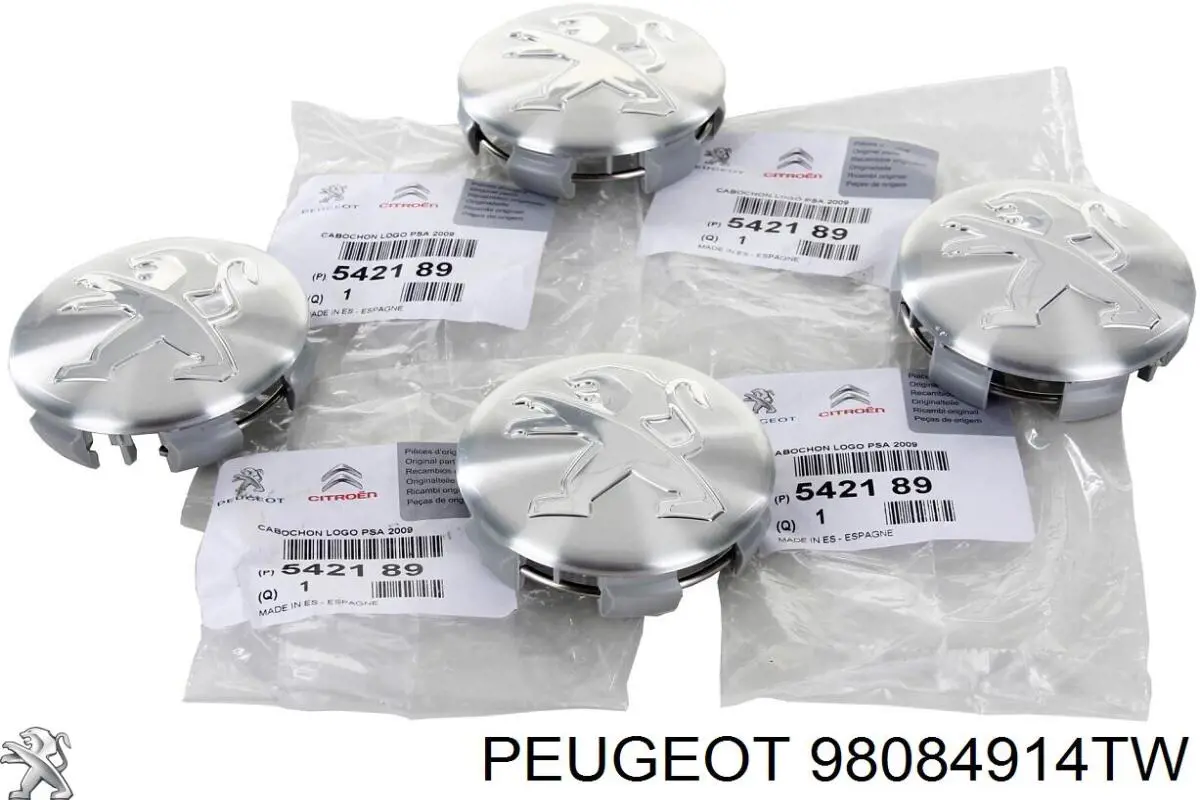 Tapacubo Peugeot/Citroen 98084914TW precio, desde 46,95 EUR