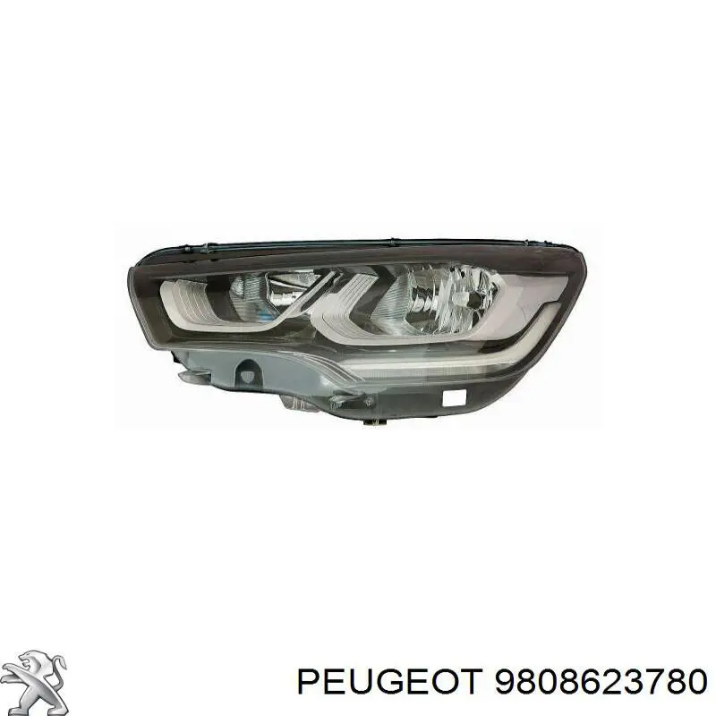 Faro derecho Peugeot/Citroen 9808623780 precio, desde 529,00 EUR