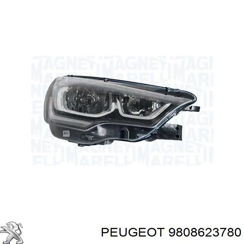 Comprar 9808623780 Peugeot/Citroen Faro derecho