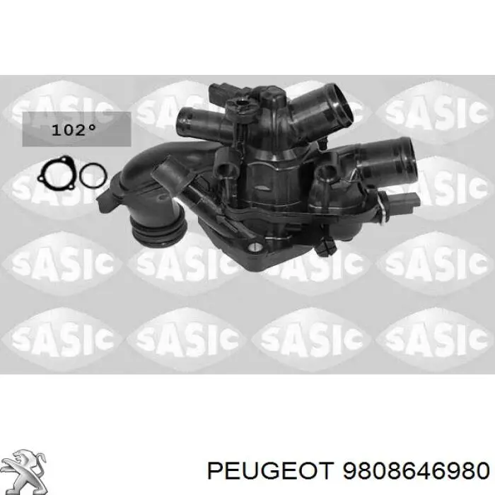 Termostato, refrigerante Peugeot 408