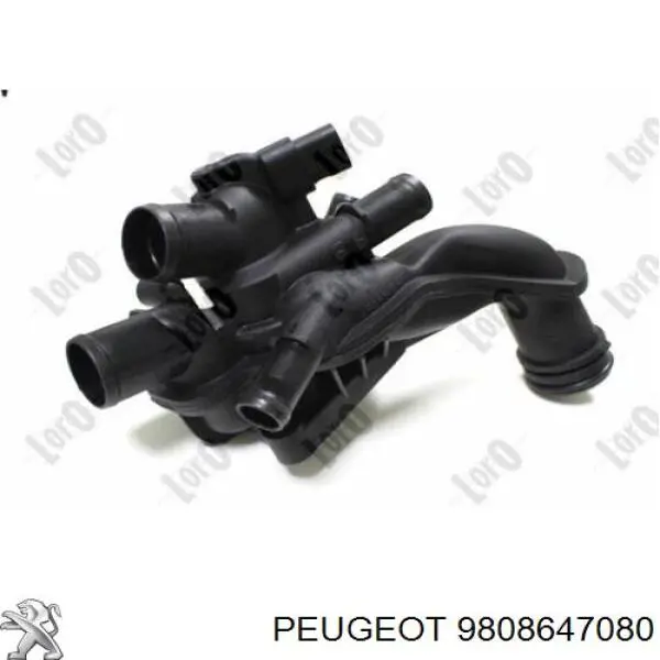 Caja de termostato 9808647080 Peugeot/Citroen