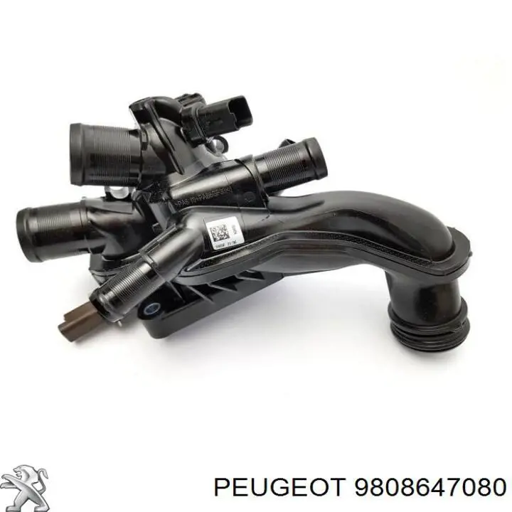9808647080 Peugeot/Citroen Caja del termostato