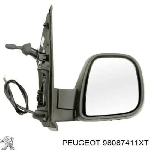Comprar 98087411XT Peugeot/Citroen Cubierta De Espejo Retrovisor Derecho