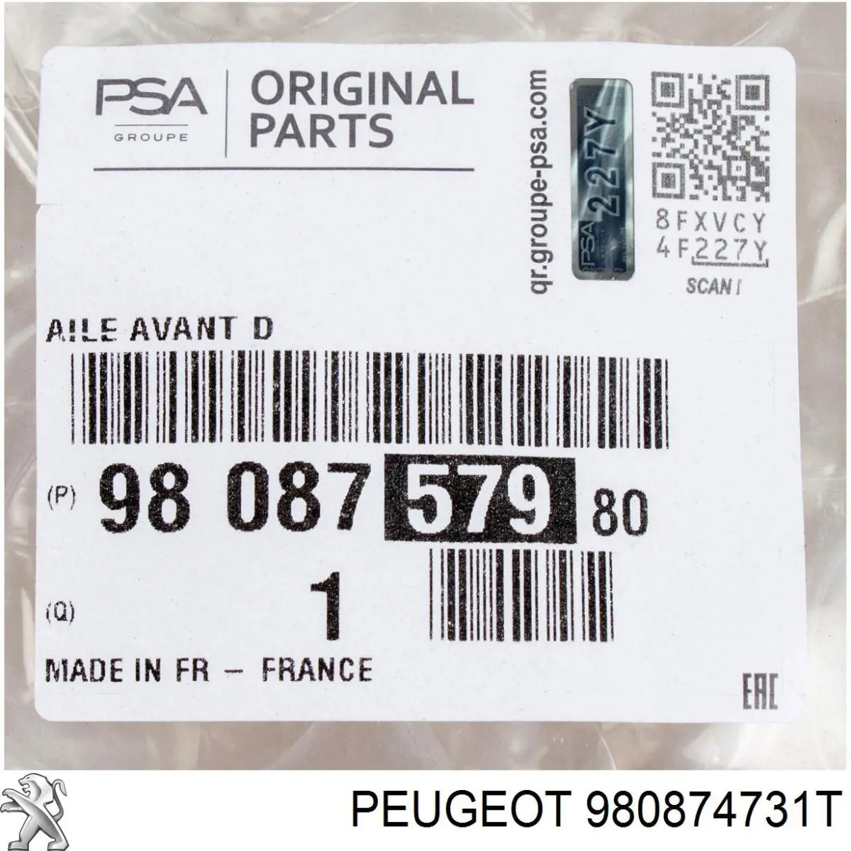 980874731T Peugeot/Citroen 
