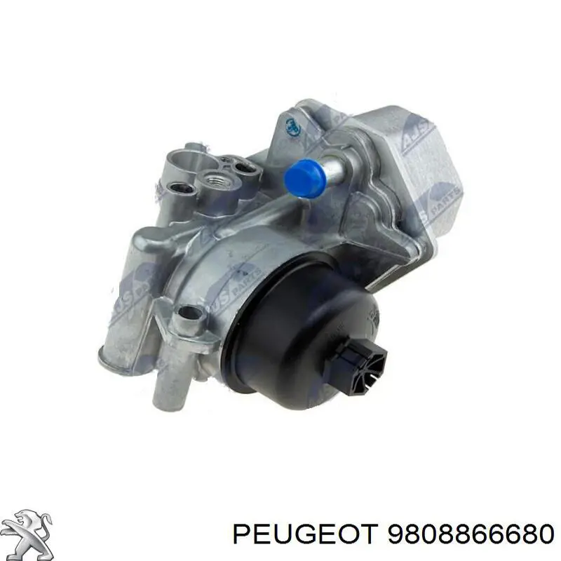 Portafiltro de aceite 9808866680 Peugeot/Citroen