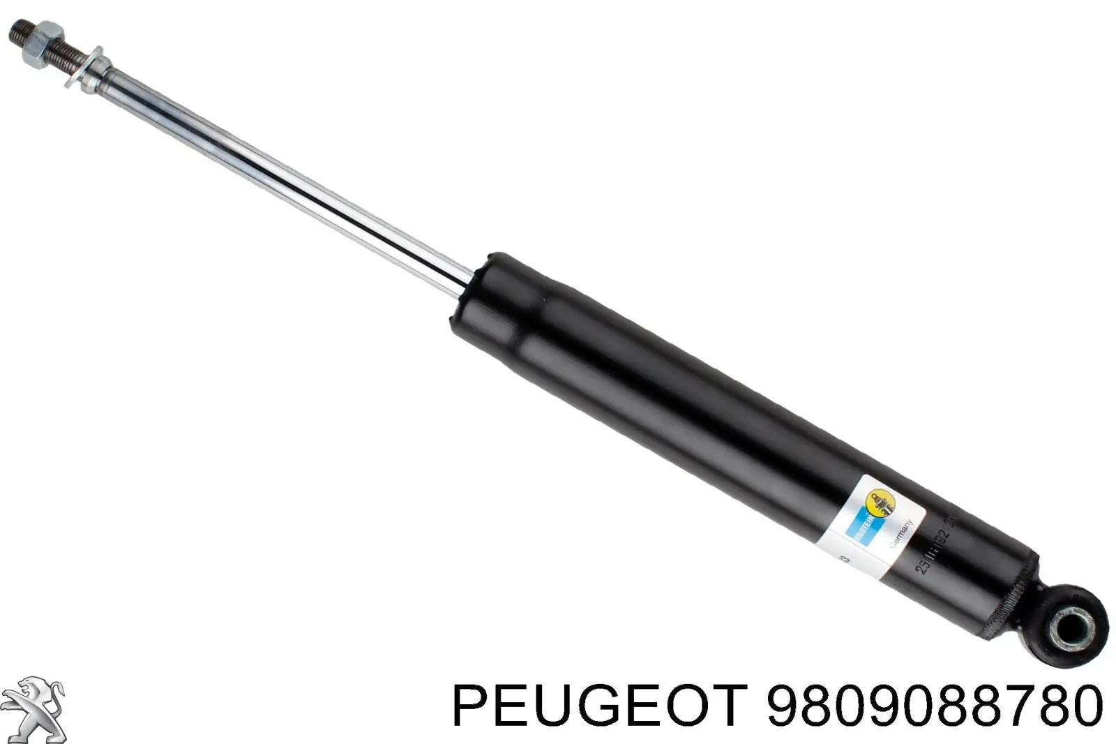 Amortiguador trasero 9809088780 Peugeot/Citroen