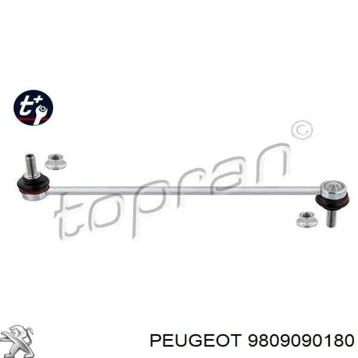 9809090180 Peugeot/Citroen Bieleta estabilizadora delantera