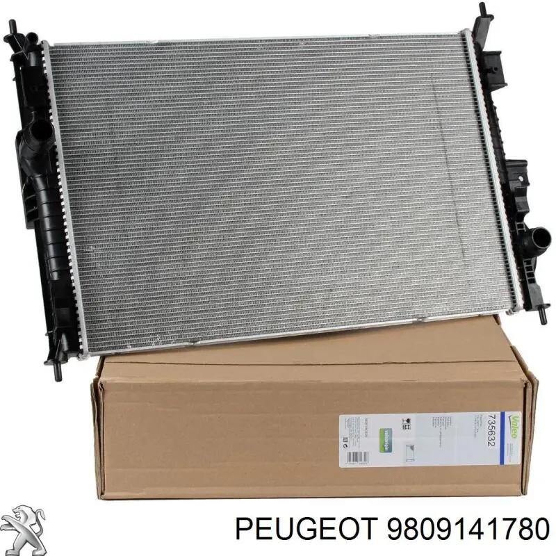 9809141780 Peugeot/Citroen Refrigeración del motor