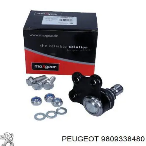 9809338480 Peugeot/Citroen rótula de suspensión inferior