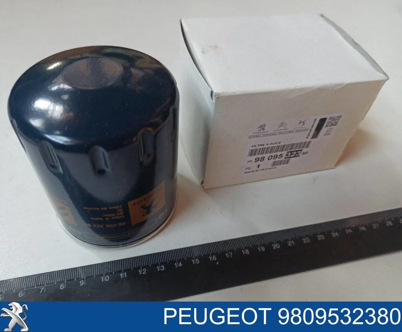 Filtro de aceite 9809532380 Peugeot/Citroen