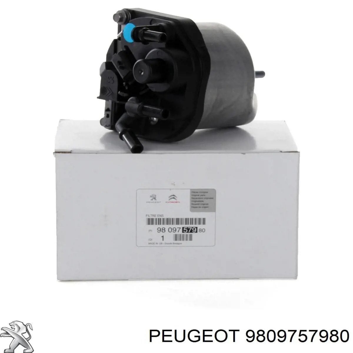 Caja, filtro de combustible Citroen C4 UA