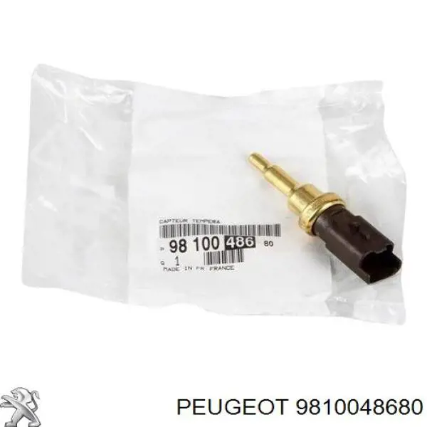 Sensor de temperatura del refrigerante para Peugeot 3008 (0U)