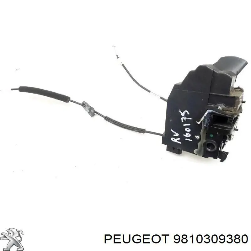 9810309380 Peugeot/Citroen cerradura de puerta delantera derecha