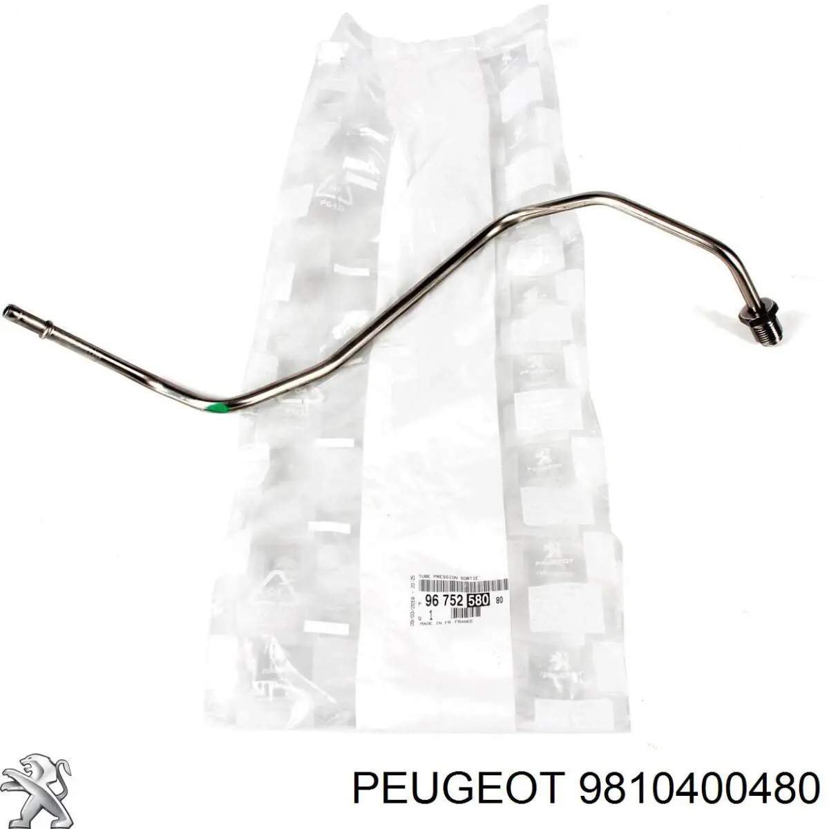 9810400480 Peugeot/Citroen Válvula solenoide de control de presión de sobrealimentación
