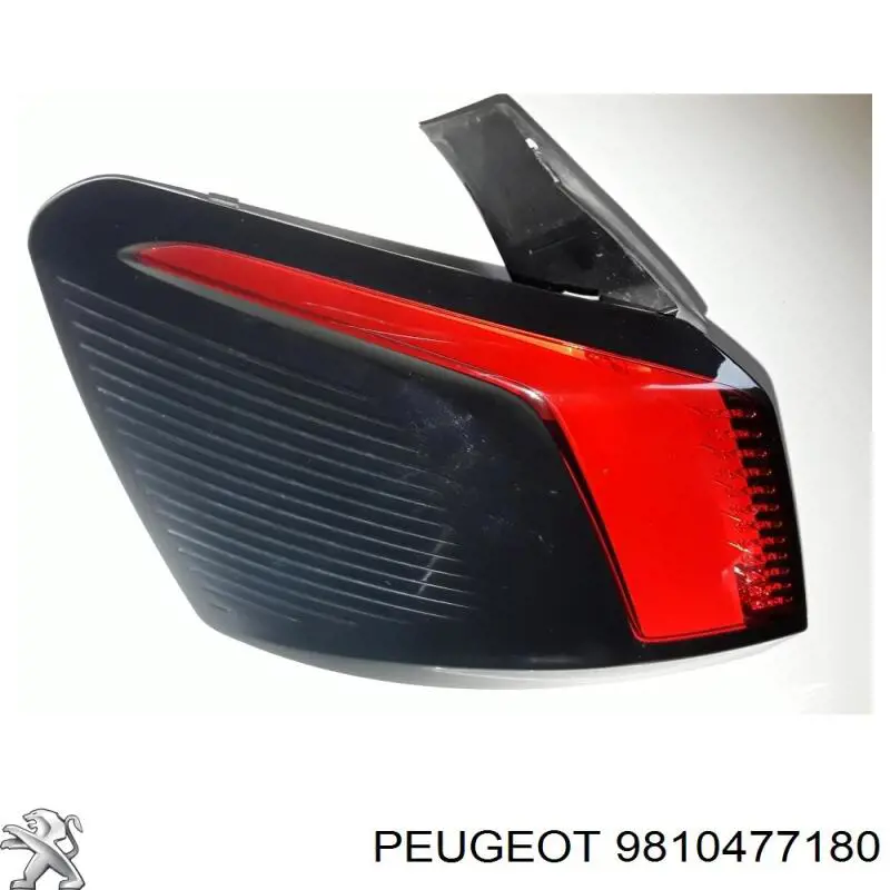 Piloto trasero exterior izquierdo 9810477180 Peugeot/Citroen