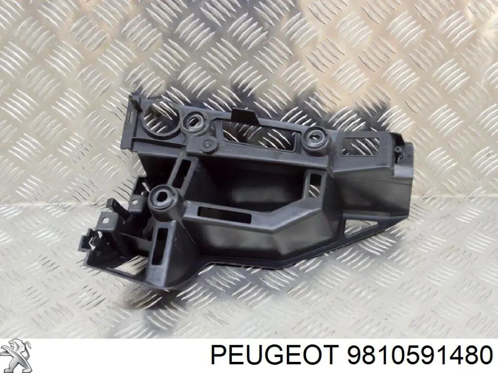 9810591480 Peugeot/Citroen Soporte del paragolpes trasero derecho