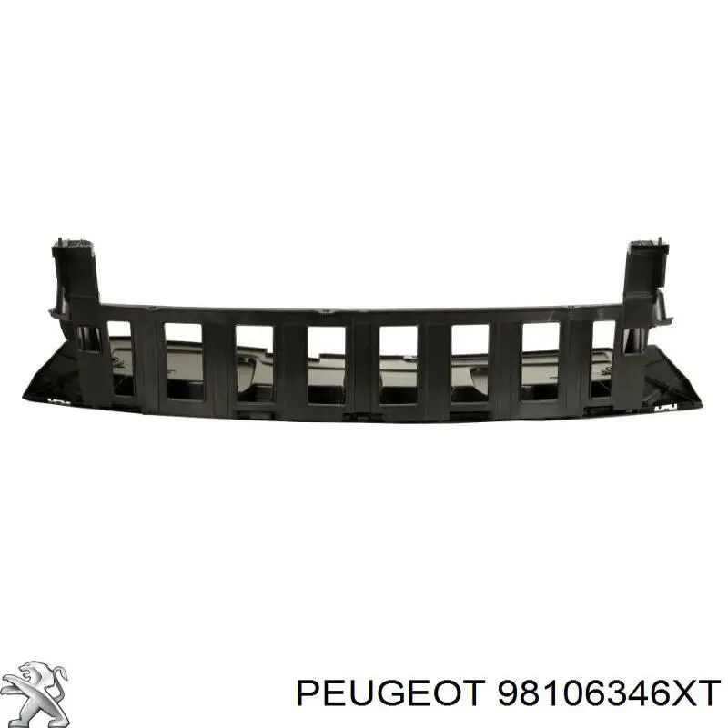 98106346XT Peugeot/Citroen Soporte central del parachoques delantero