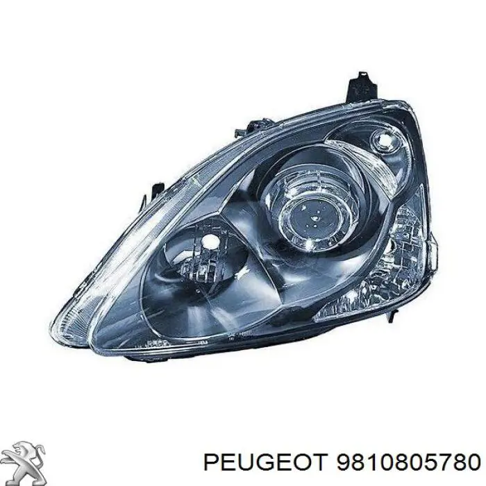 9810805780 Peugeot/Citroen faro izquierdo