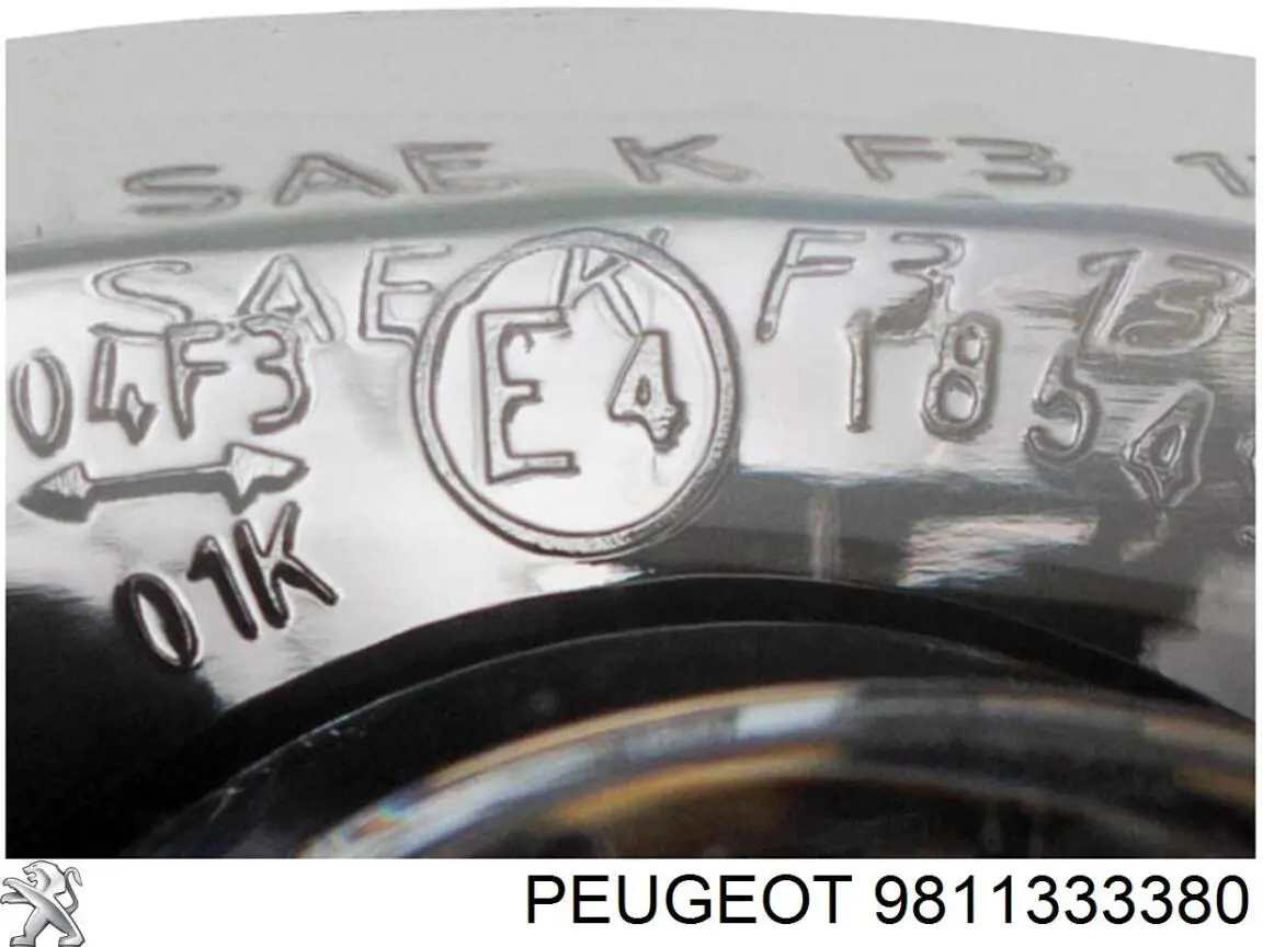 Faro antiniebla izquierdo y derecho 9811333380 Renault (RVI)