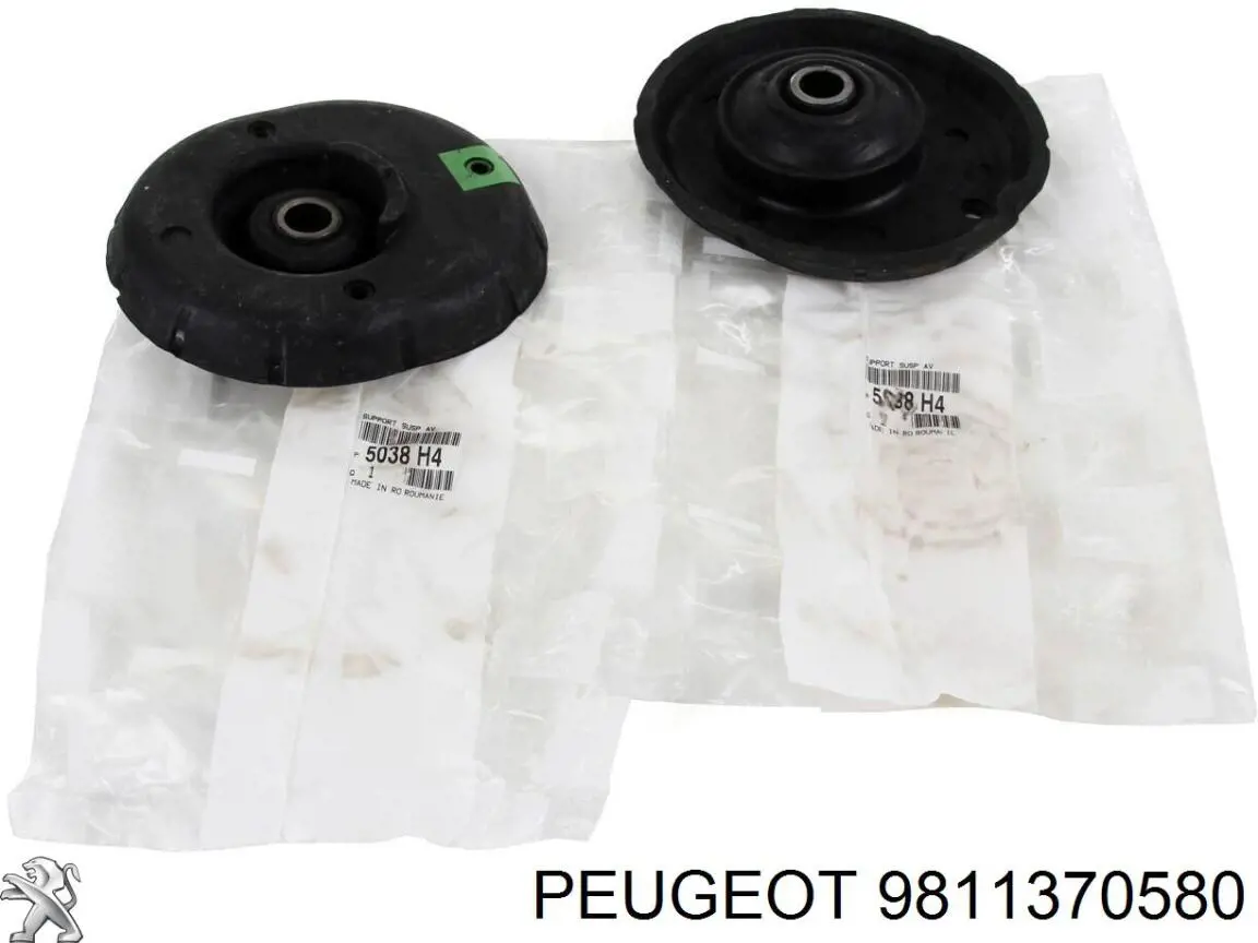 Soporte del amortiguador delantero 104171 Febi