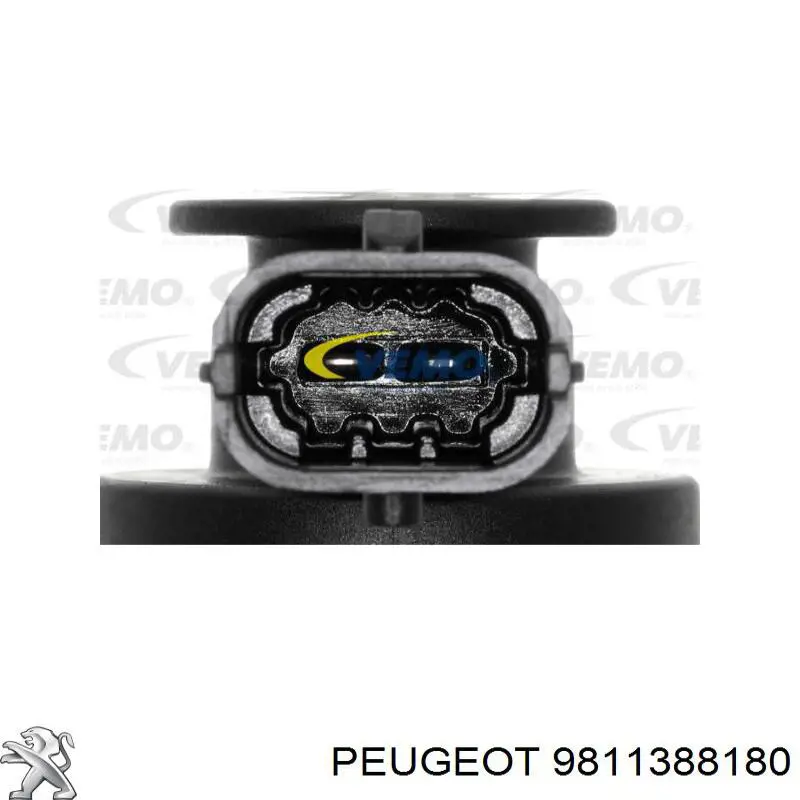 9811388180 Peugeot/Citroen Válvula reguladora de presión del sistema common rail