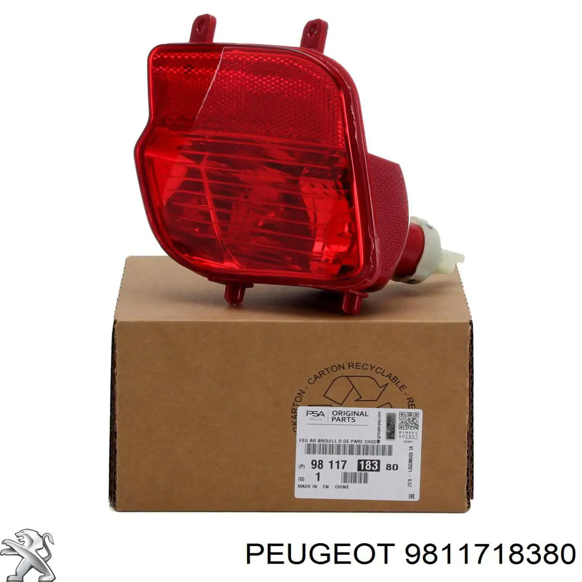 Comprar 9811718380 Peugeot/Citroen Luz antiniebla trasera derecha
