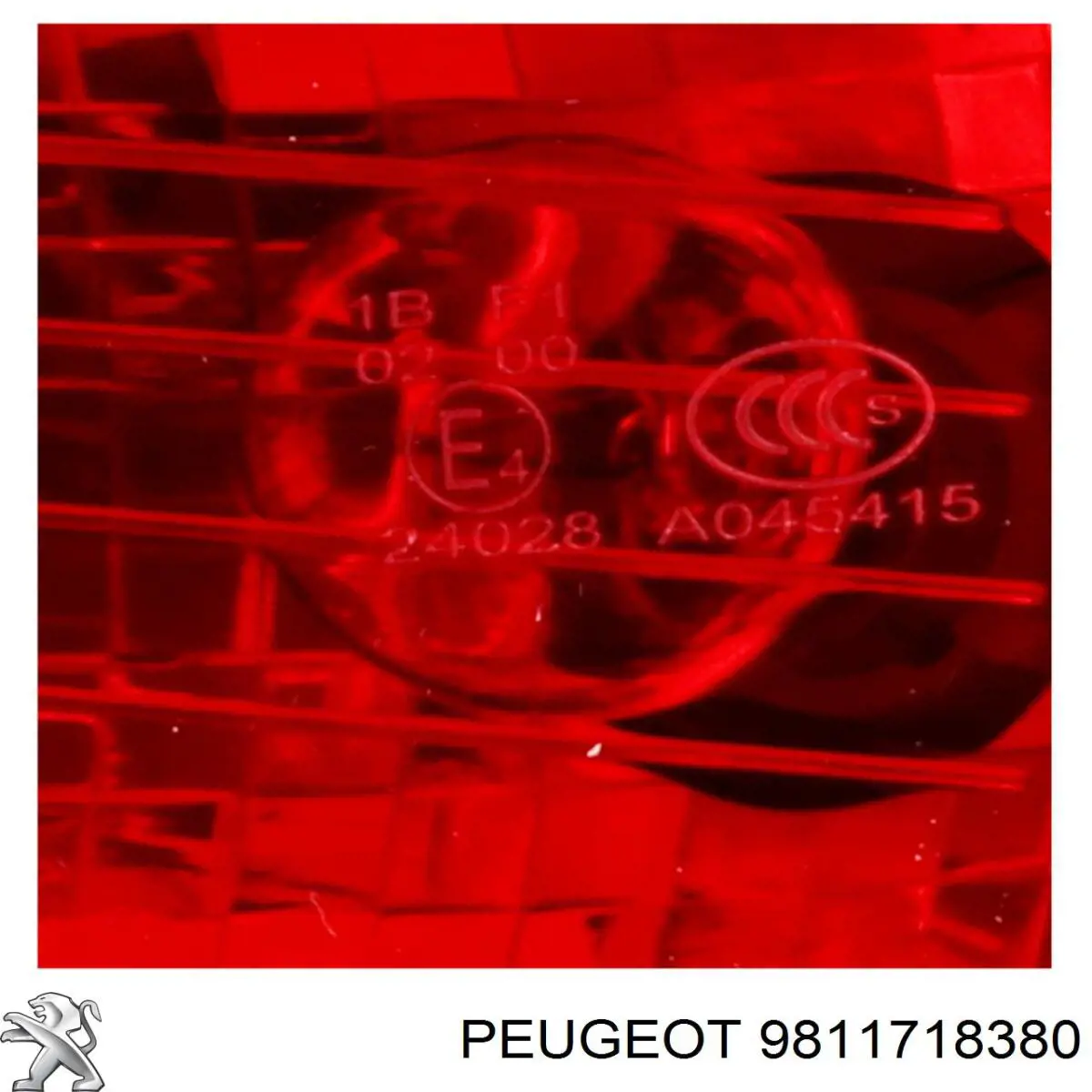 Luz antiniebla trasera derecha Peugeot/Citroen 9811718380 precio, desde 56,63 EUR
