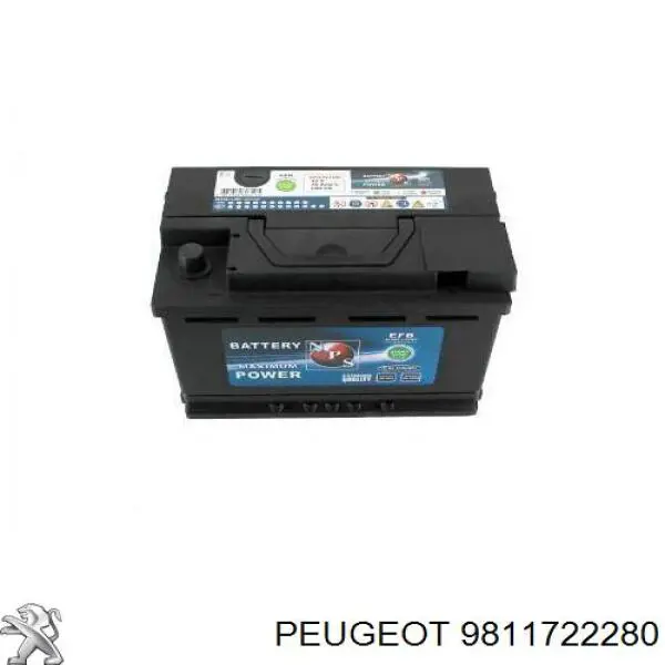 Comprar 9811722280 Peugeot/Citroen Batería de coche