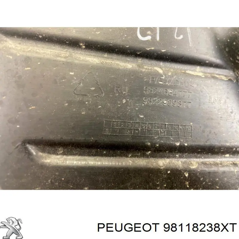 Rejilla izquierda del parachoques delantero Peugeot/Citroen 98118238XT precio, desde 52,47 EUR