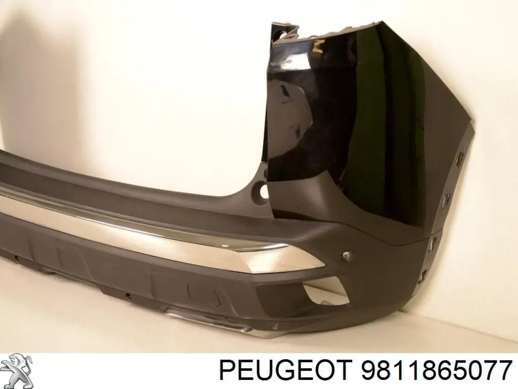 Parachoques trasero 1636403680 Peugeot/Citroen