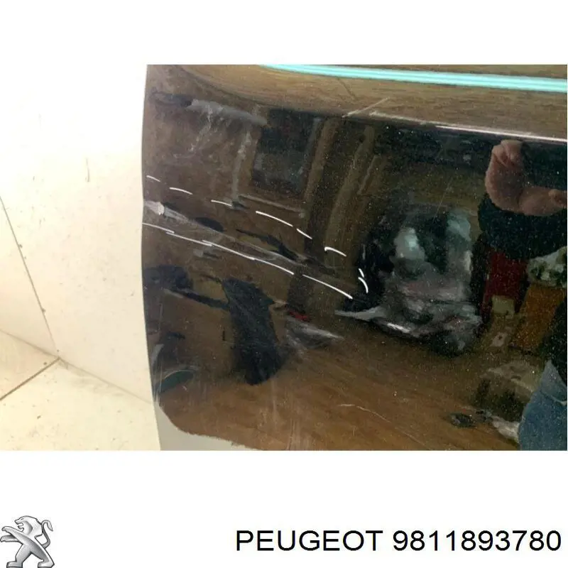 Puerta delantera izquierda 9811893780 Peugeot/Citroen