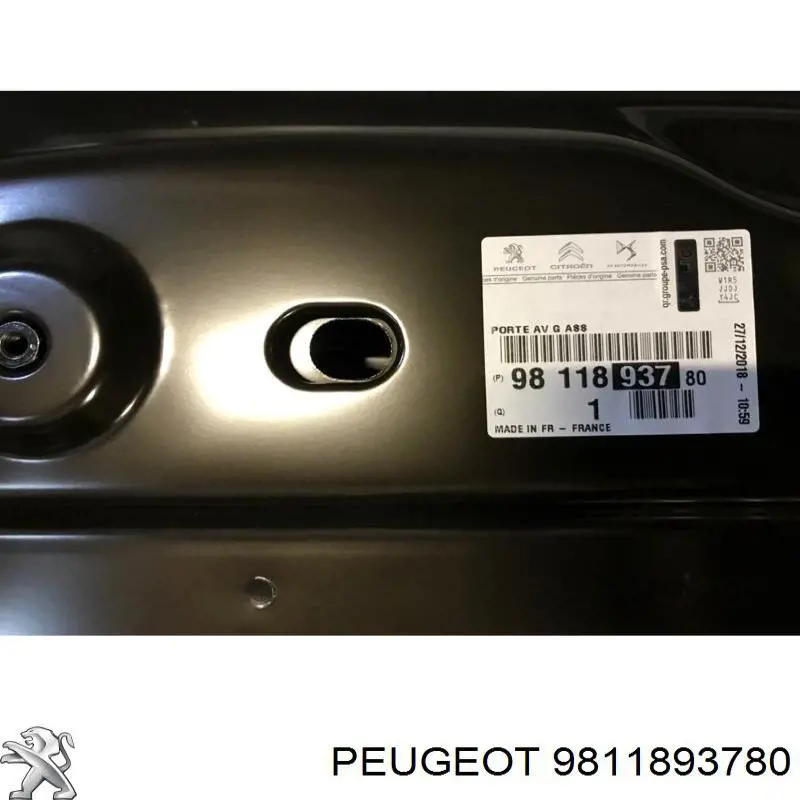 9811893780 Peugeot/Citroen Puerta delantera