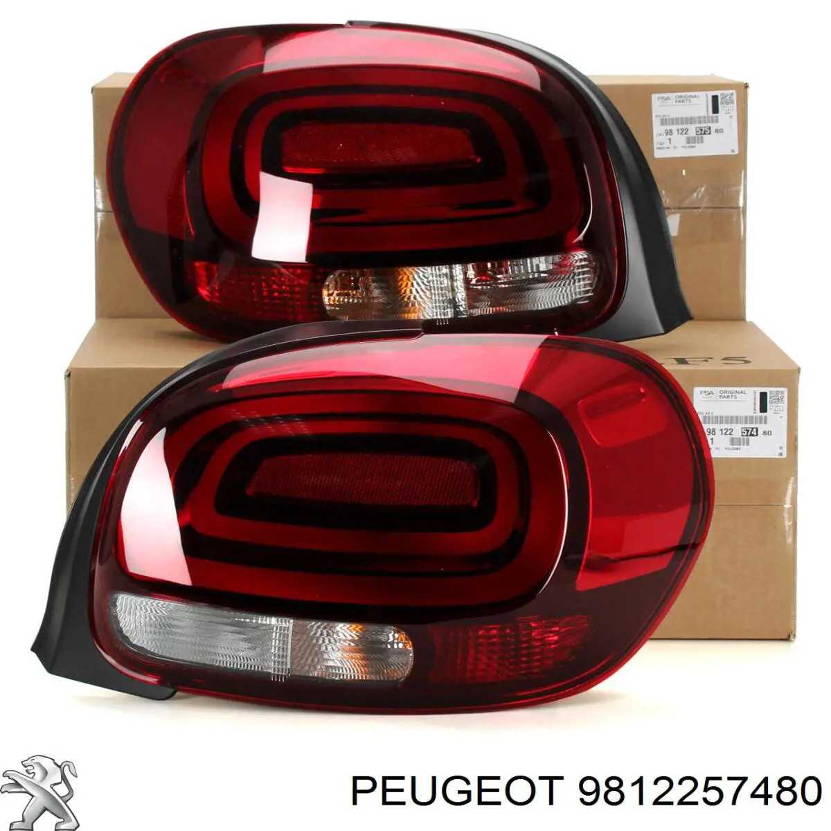 Comprar 9812257480 Peugeot/Citroen Piloto trasero derecho